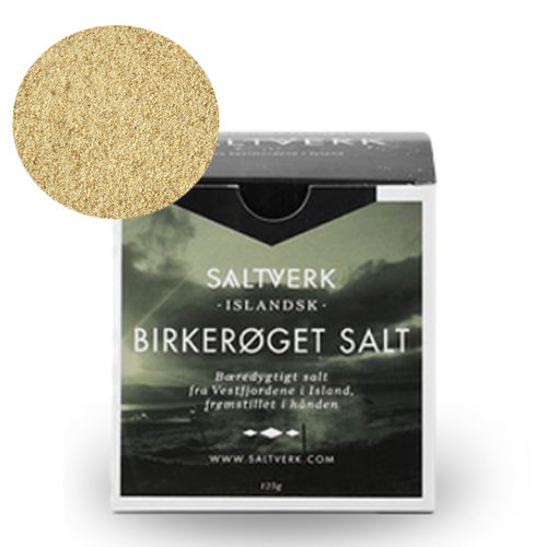 Saltverk Arctic smoked salt from Iceland 125 gr