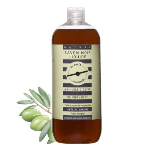 Curd soap without palm oil Savon Noir 100% OLIVE OIL 1L Ensa