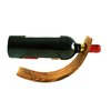 Wine bottle holder wood bent from real olive wood