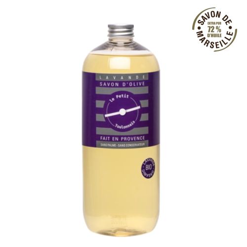 Marseille Organic Liquid Soap Refill Lavender 1L Ensa
