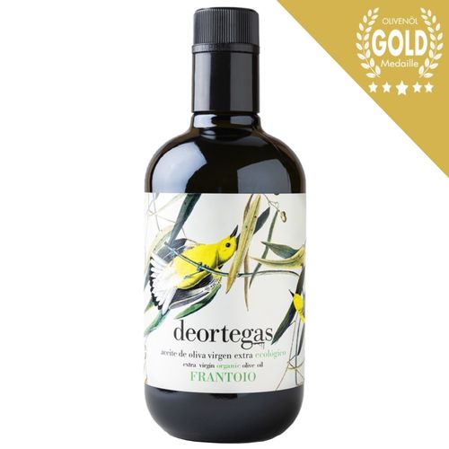 Award Winning Organic Olive Oil DeOrtegas Frantoio 500 ml