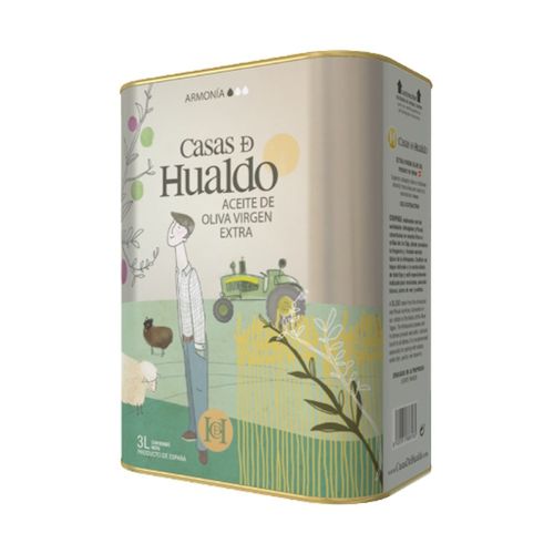 Mildes Olivenöl Casas de Hualdo Coupage im 3L Kanister