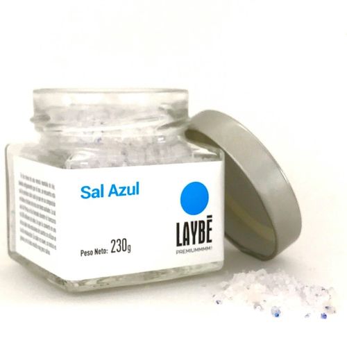 Blue salt the oriental mountain salt in glass jar 230 gr